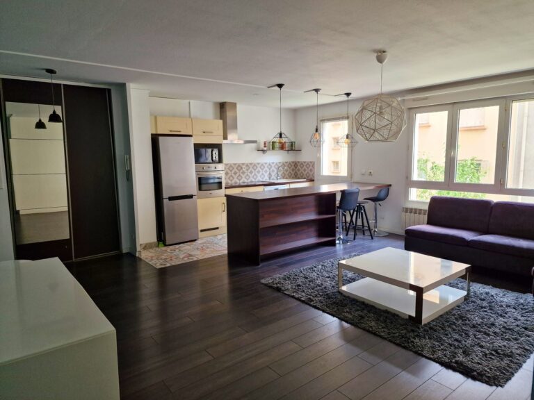 Charpennes T3 rénové idealement situé dans un très bel environnement